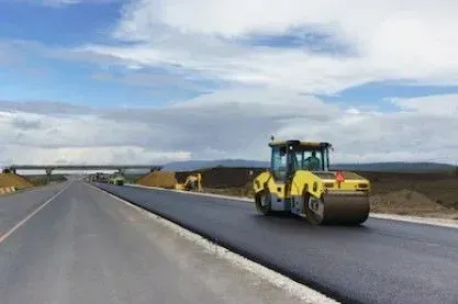 Pavimentadora de asfalto