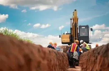 Serviço de terraplenagem